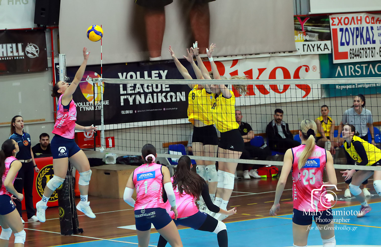 VOLLEYLEAGUE ΓΥΝΑΙΚΩΝ: ΗΛΥΣΙΑΚΟΣ – ΘΕΤΙΔΑ ΒΟΥΛΑΣ (PHOTOSTORY)